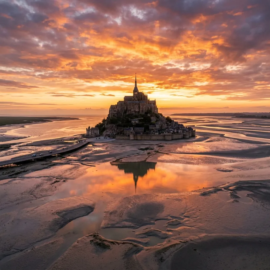 Mont Saint-Michel Normandy